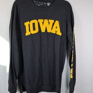 Pressbox Iowa Hawkeyes Long Sleeve Shirt Womens 1X